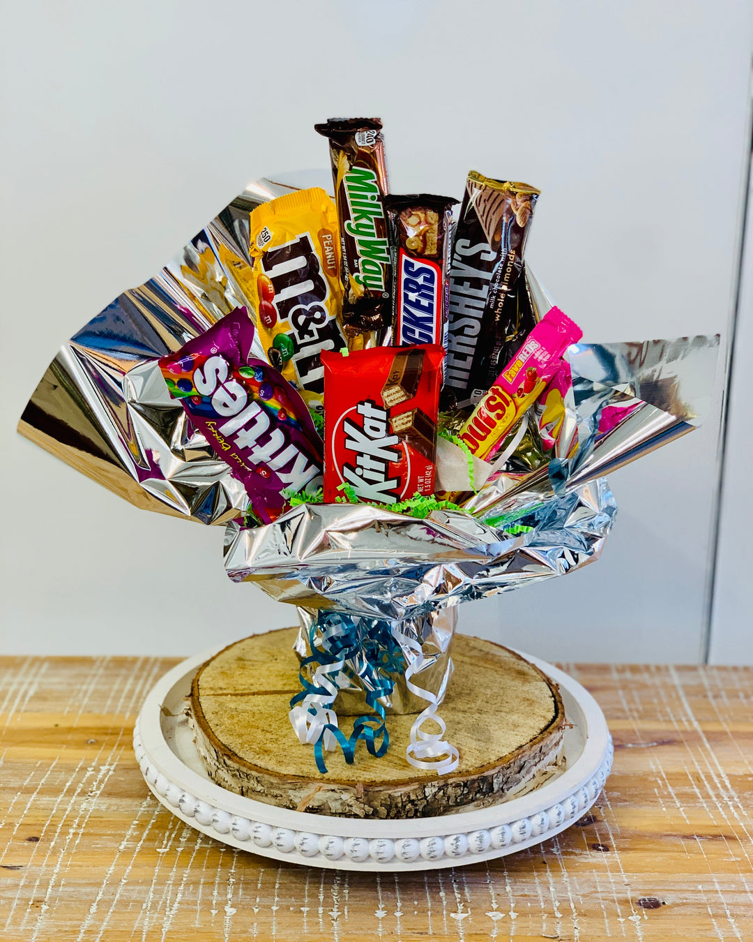 Wrapped Candy Bar Bouquet