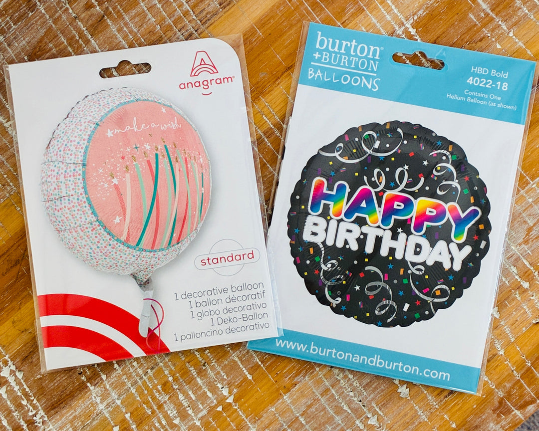 Happy Birthday Mylar Balloon