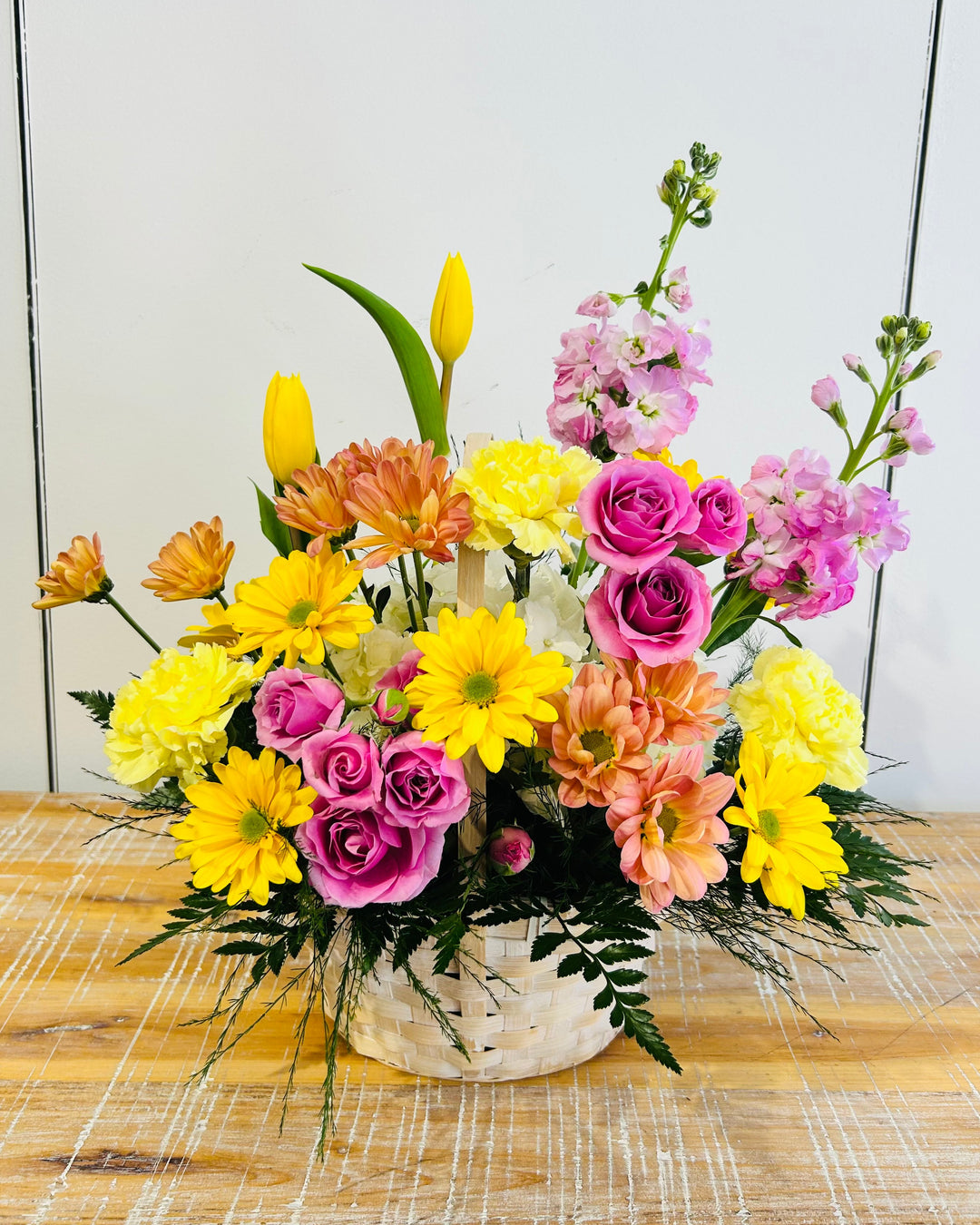 Summertime Basket Blooms