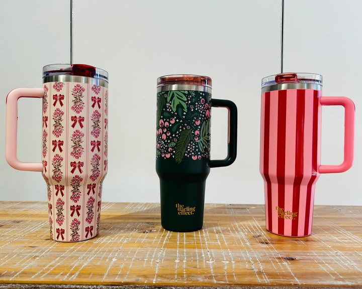 Darling Effect Seasonal Lifestyle 40oz Flip Straw Tumblers