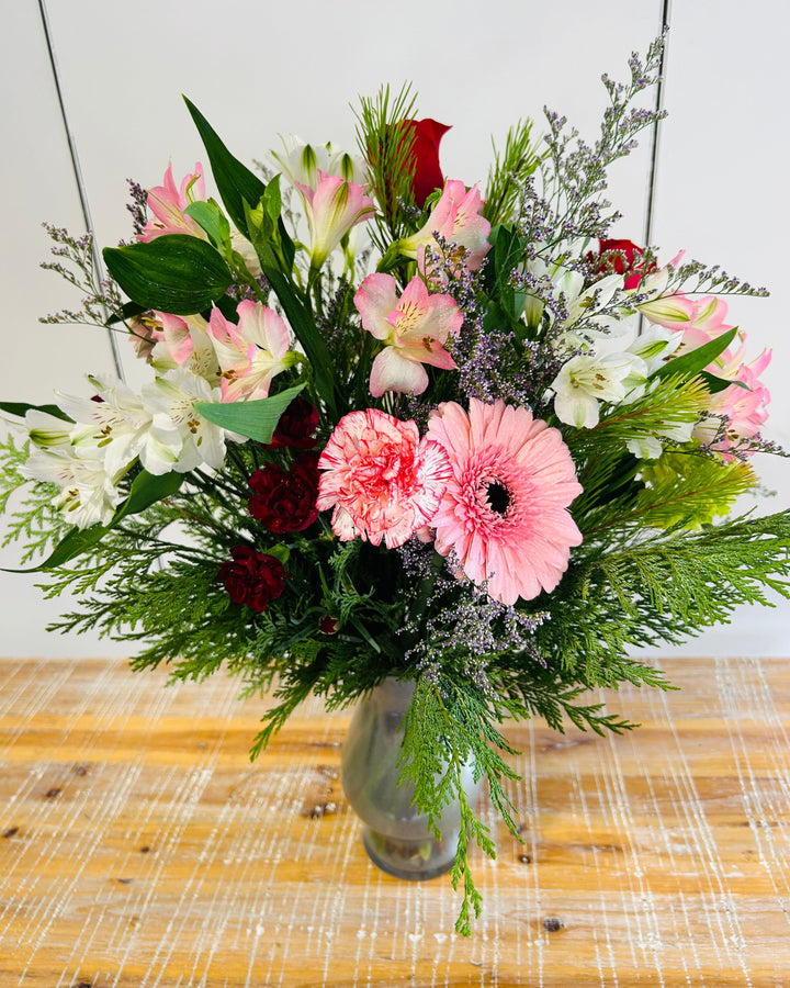 Shimmering Holiday Blooms