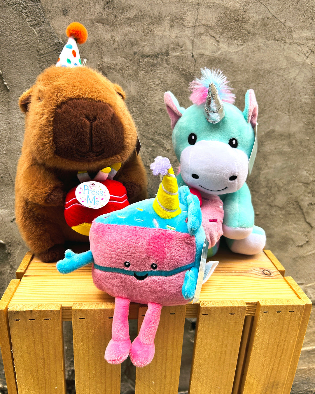 Musical Birthday Unicorn Plush