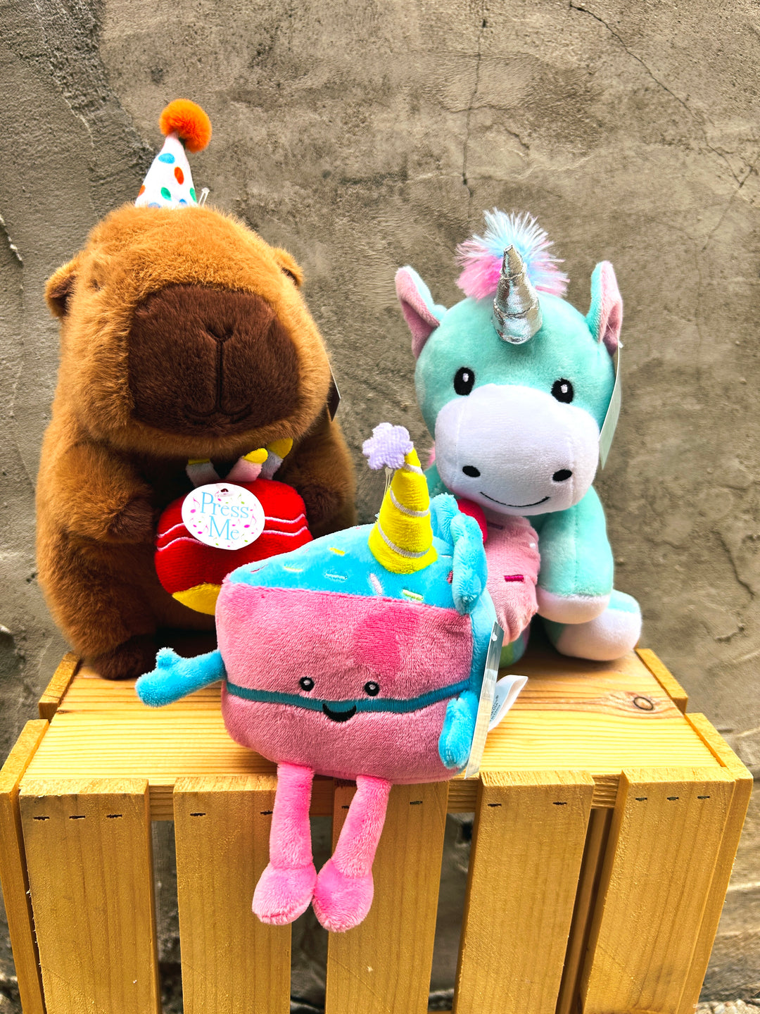 Birthday Capybara Musical Plush
