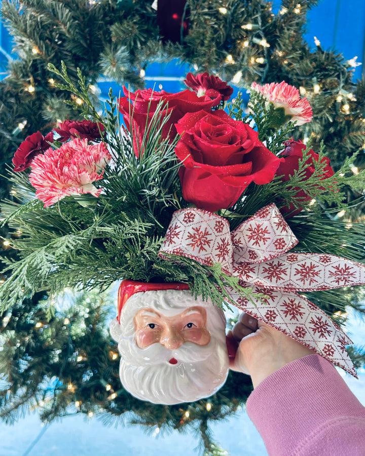 Santa’s Rosy Cheer