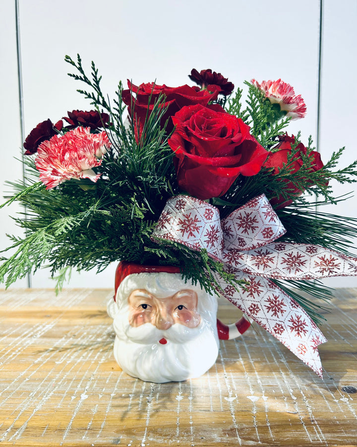 Santa’s Rosy Cheer