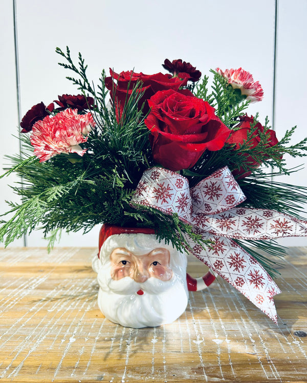 Santa’s Rosy Cheer