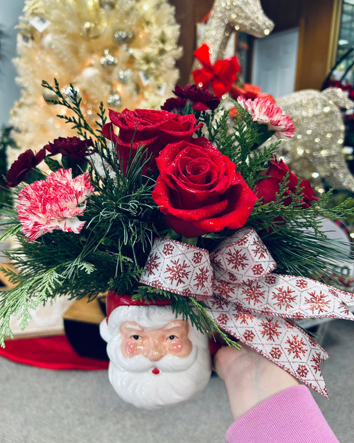 Santa’s Rosy Cheer