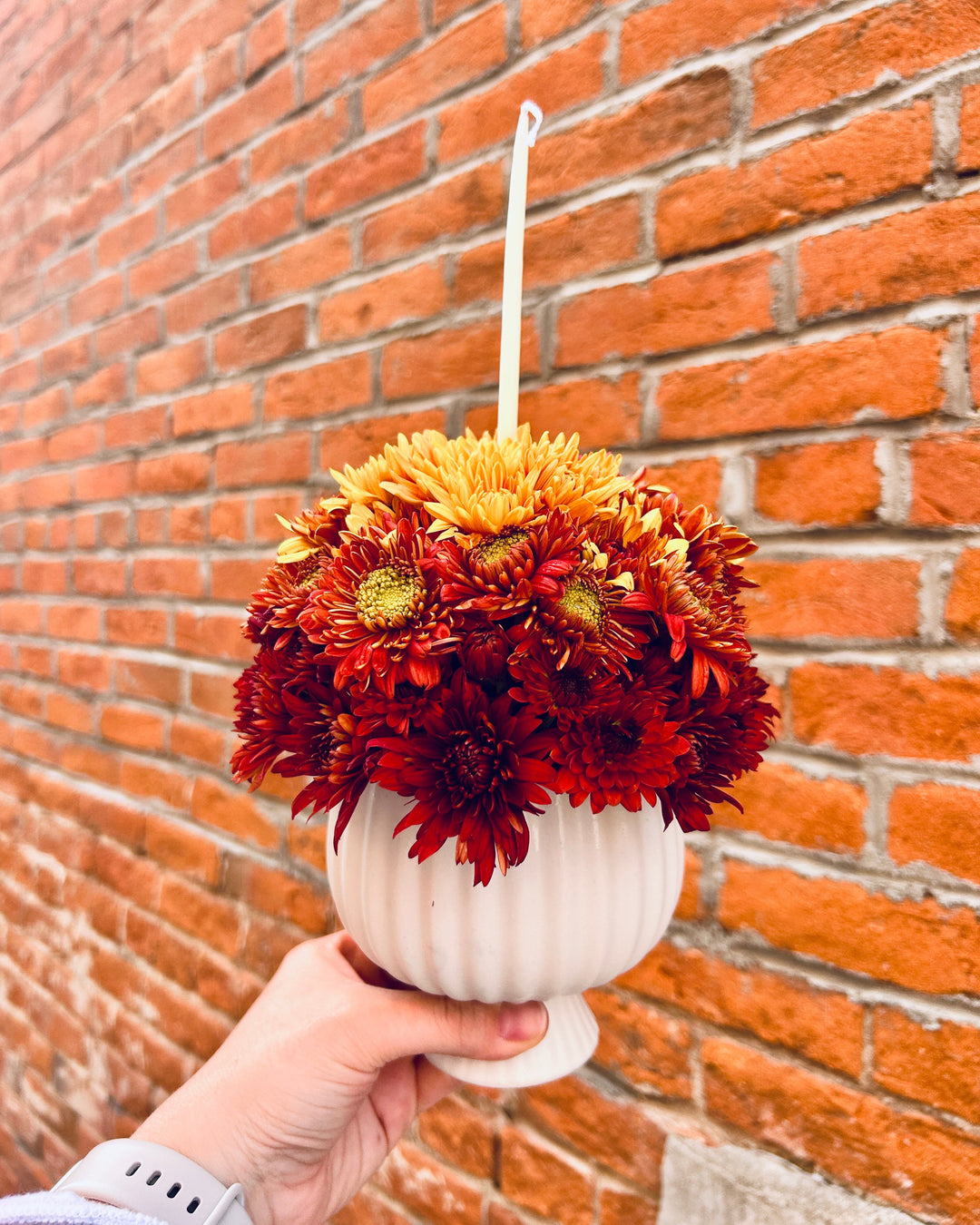 Fresh Flower Cupcake