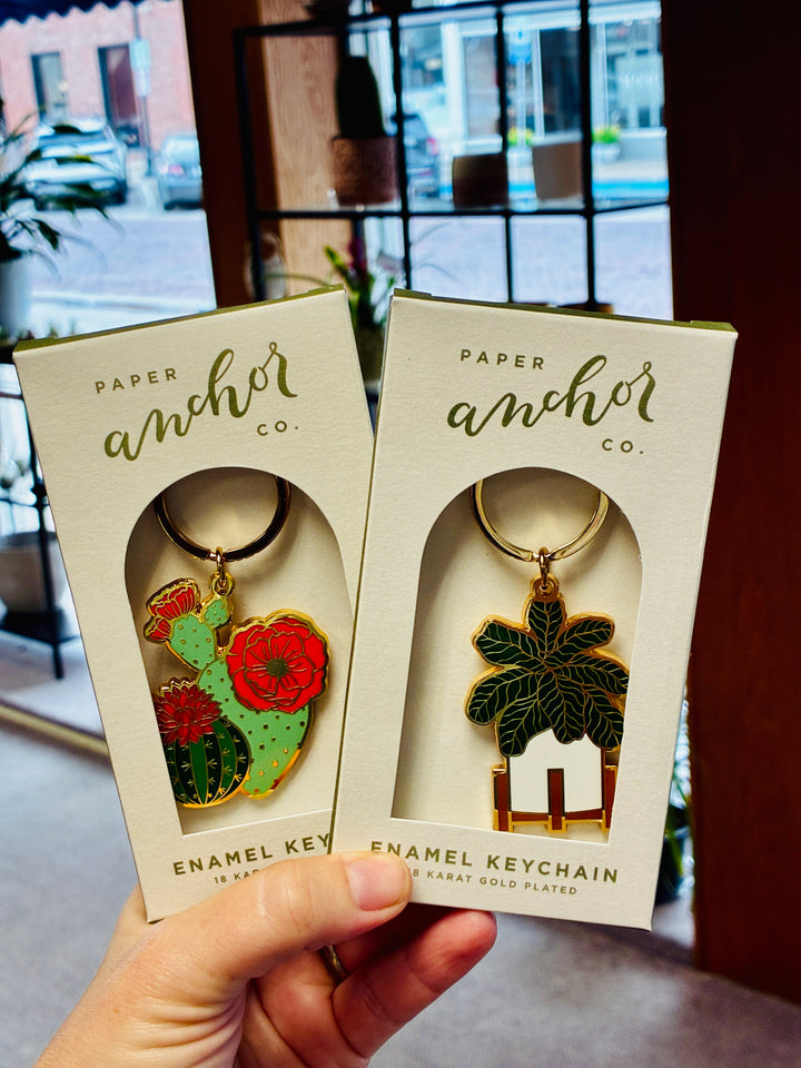 Paper Anchor Co. Enamel Keychains