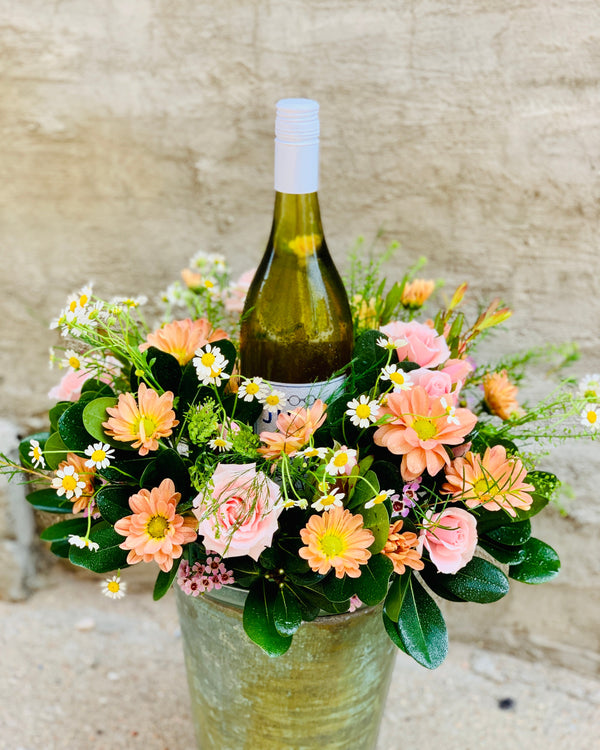 Flowers and Wine