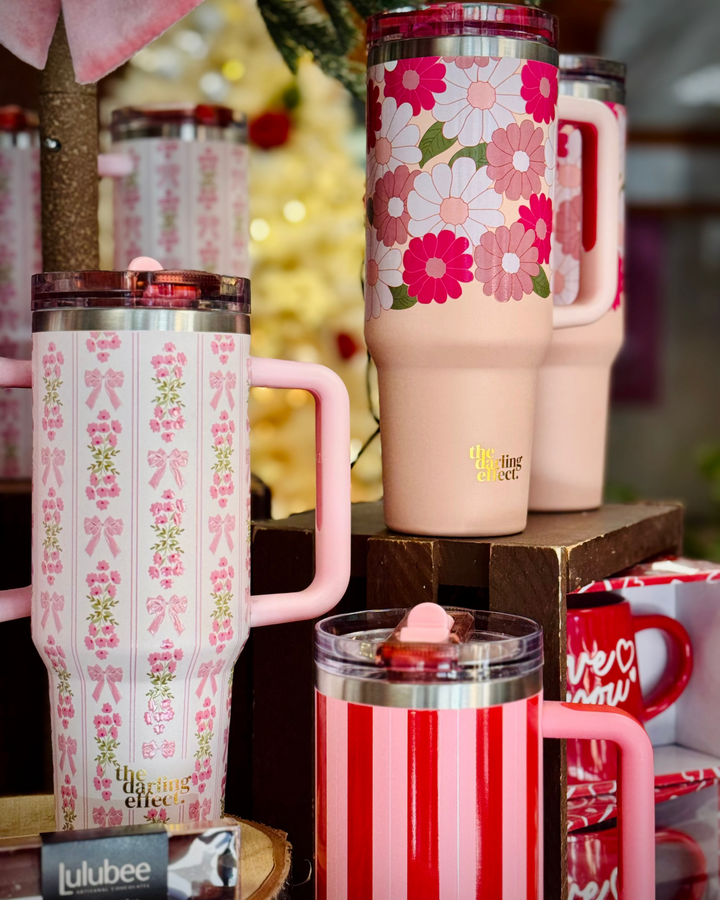 Darling Effect Seasonal Lifestyle 40oz Flip Straw Tumblers