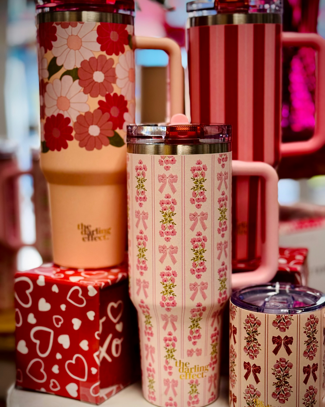 Darling Effect Seasonal Lifestyle 40oz Flip Straw Tumblers