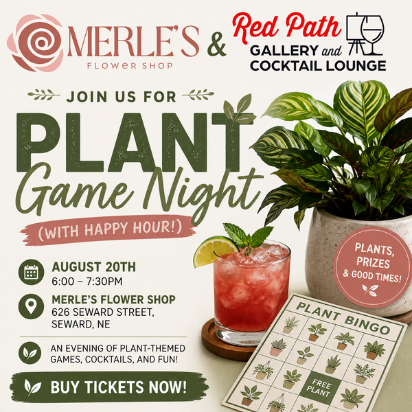 Plant Game Night (with Happy Hour!), Thursday, August 20th, 6-7:30pm