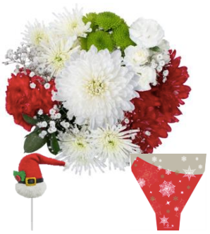 Santa's Big Day Bouquet